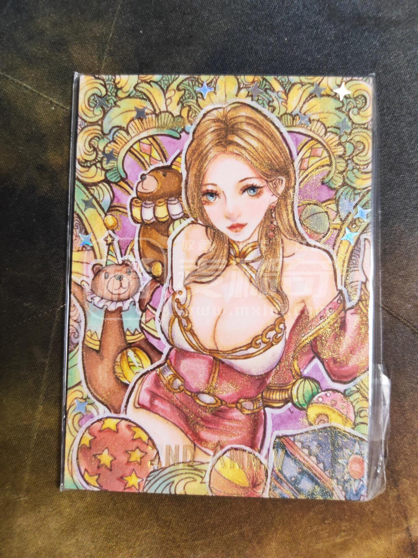 第111期阳大大卡牌拍卖第111期（持续收拍品，周五晚上九点截拍，进群福利早知道） 【手绘卡】甜心暴龙 顶级三联   600元每盒手绘盒里拆出 绝色手绘卡1/1