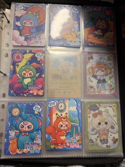 麦趣喜第六场   (4月17号周五晚上22点截拍，专注买家市场，福利拉满)  【整本】趣卡社娃三岁 带高卡 送卡册