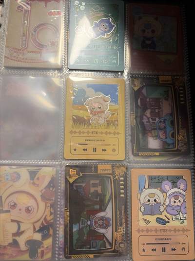 麦趣喜第六场   (4月17号周五晚上22点截拍，专注买家市场，福利拉满)  【整本】趣卡社娃三岁 带高卡 送卡册