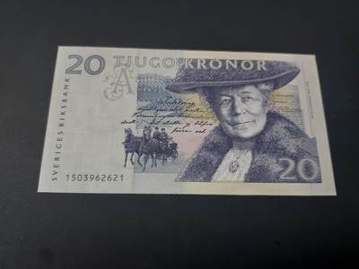 博彦收藏  4月25日 8点  钱币专场 瑞典 20克朗 UNC 