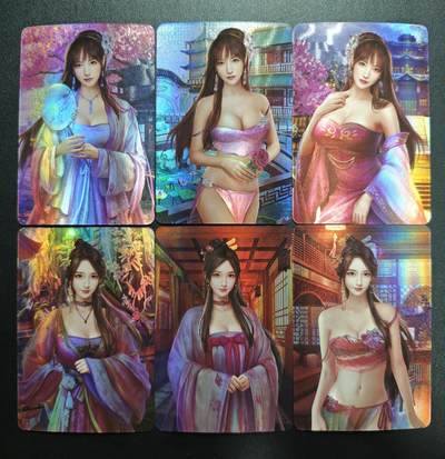 天玑星卡拍第187期《4.16周四截拍》持续收拍收评中 满赠卡需备注 - 宁缺卡牌 金瓶梅 潘金莲 彩闪 六张