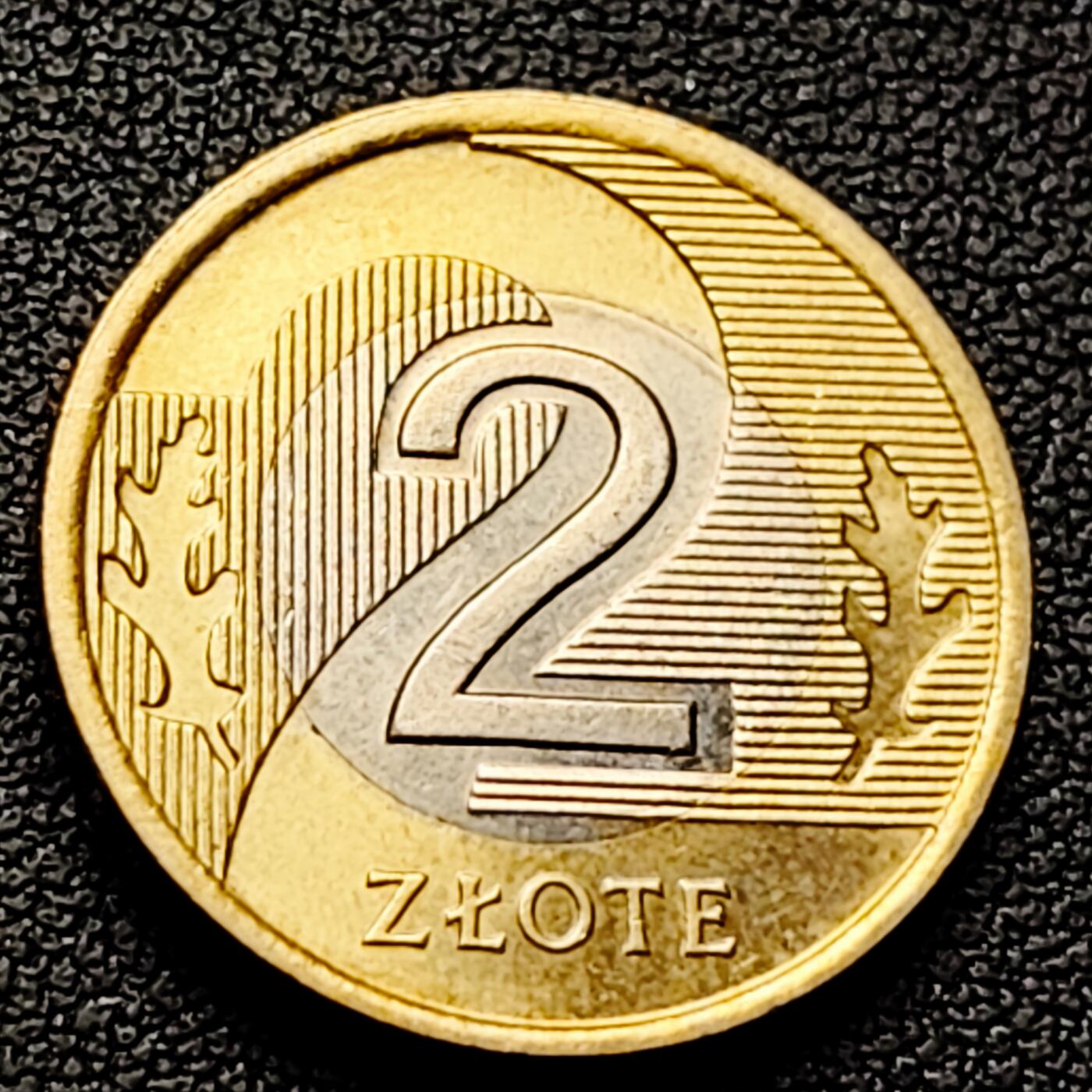 泉币菌-第226场-拍品多 请提前出价 原光极美 波兰2兹罗提1995年 双金属双色币 21.5毫米 5.21克