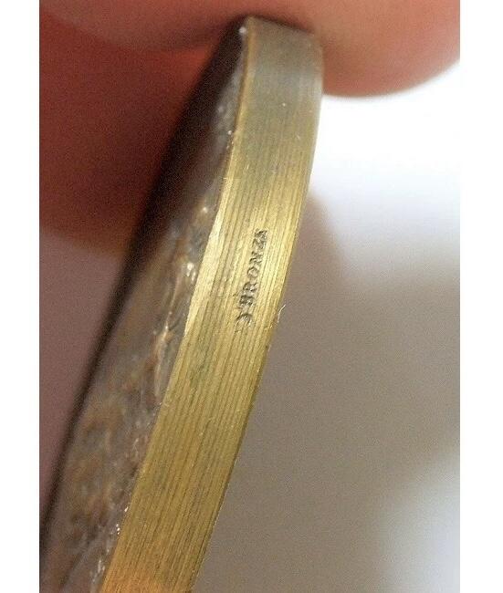 【旋风钱币】4月18日19:00准时开拍 精美欧洲币章、银币银章、第三帝国钱币等 全场包邮！ 法国纪念1660年 太阳王路易十四+皇后高浮雕精制大铜章 40MM