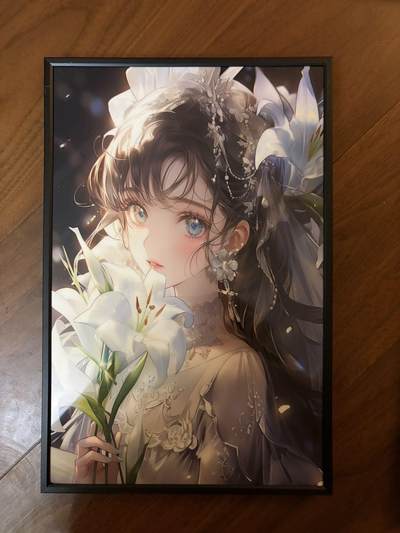 麦趣喜第六场   (4月17号周五晚上22点截拍，专注买家市场，福利拉满)  - 晶体摆台画 A4大小