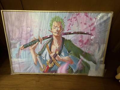 麦趣喜第六场   (4月17号周五晚上22点截拍，专注买家市场，福利拉满)  - 巨型晶体画 全新 索隆