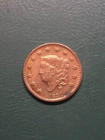 松南世界钱币——260414 美国1分形制纪念章自辨