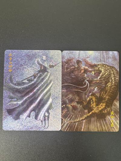 NO.30 好又多金牌大场，每周一站式配齐，方便凑单！（周6晚9点截拍，卖家送拍0抽成！） - 燎原水浒 特卡 黄子鉴 雪夜林冲、武松打虎 粗闪2张