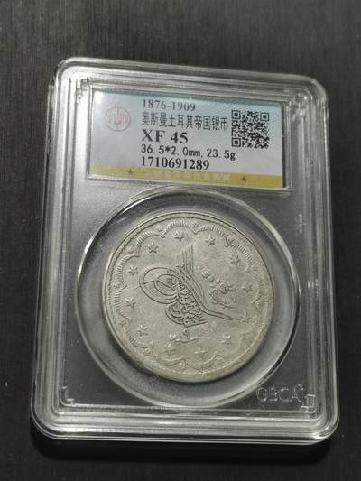 天下钱庄专场欢迎参拍 - 奥斯曼帝国土耳其20库鲁什银币