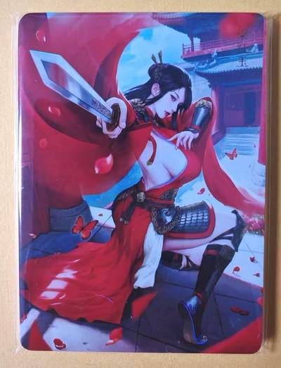 趣卡卡拍No.28期（无佣金免手续费，分享成交有奖） - 【炫彩】焱卡文化 灰与 十大名J（梁红玉+柳如是+马湘兰+苏小小+薛涛）5人物金彩双服饰10张