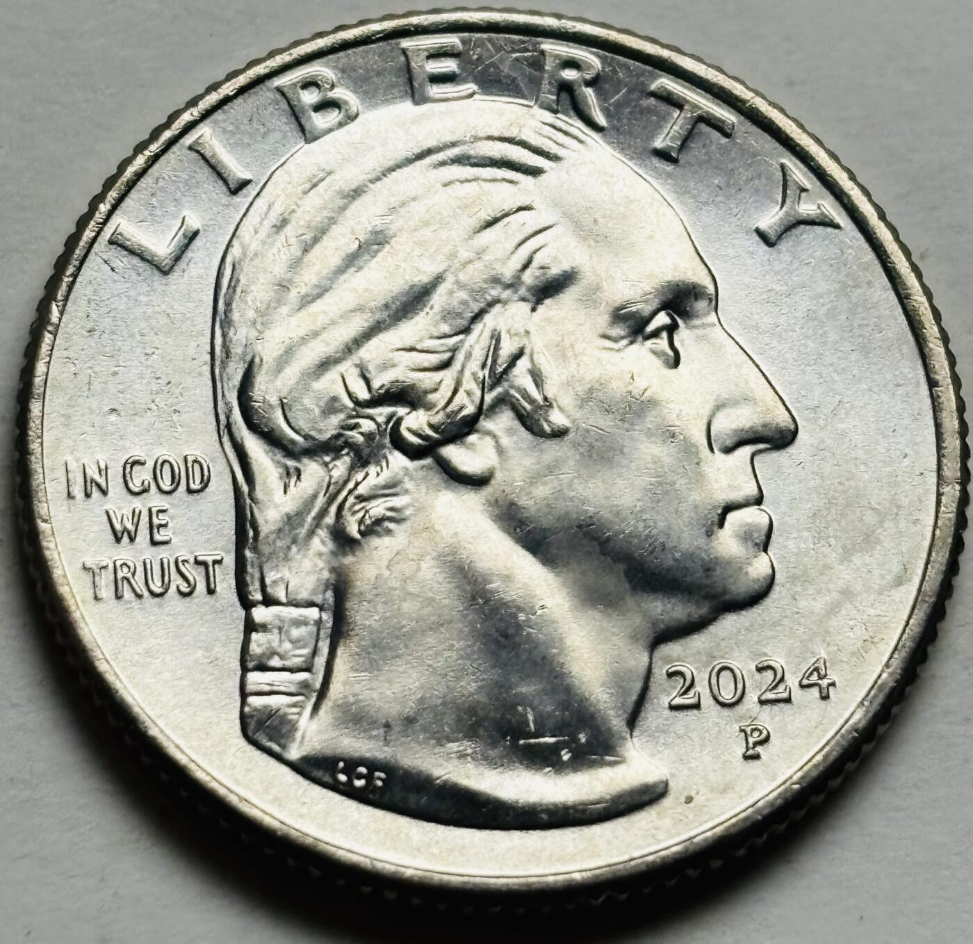 文馨钱币收藏第 300 场，银币，散币，小量德占比利时时期货币，长期接代拍业务 全新 2024 年美国杰出女性系列 保罗墨里博士 25 美分纪念币 P 版