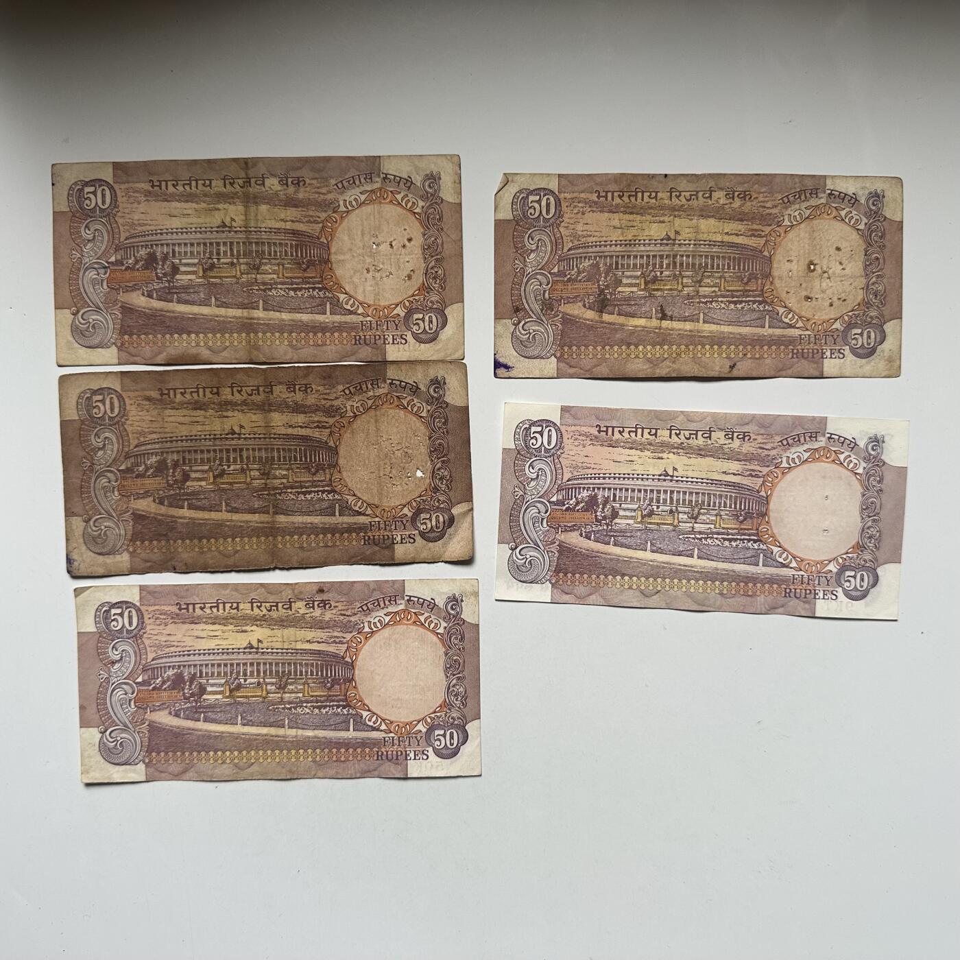 🌹外币初藏🌹🐯2026年第42场   每周二四六晚8️⃣点  印度 50卢比 10张一组