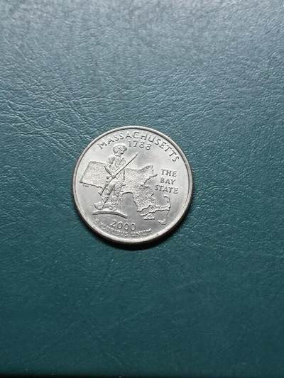 松南世界钱币——260414 美国25分纪念币镍币2