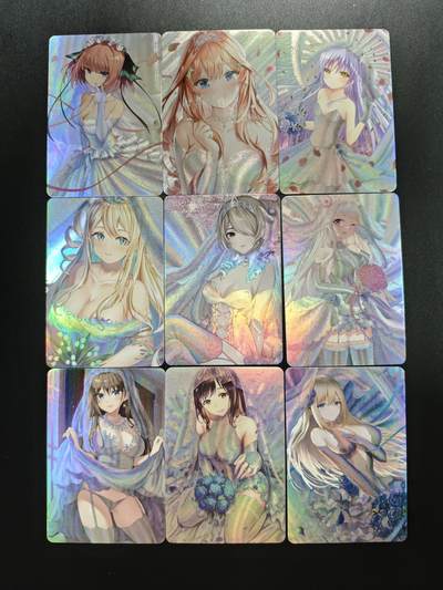 天玑星卡拍第187期《4.16周四截拍》持续收拍收评中 满赠卡需备注 - 动漫美女 彩闪 九张 自制卡