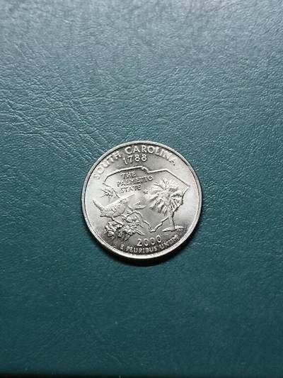 松南世界钱币——260414 美国25分纪念币镍币9