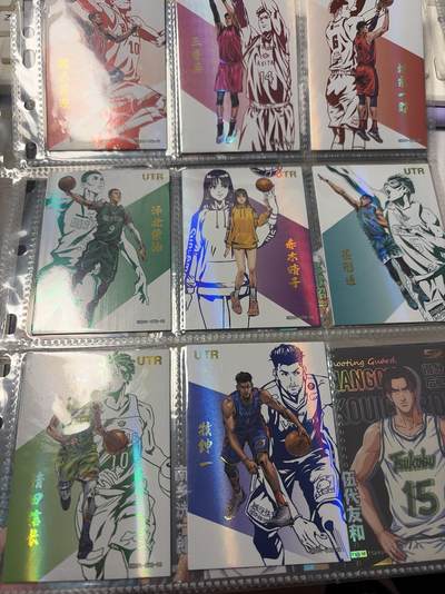 麦趣喜第六场   (4月17号周五晚上22点截拍，专注买家市场，福利拉满)  【90+张】卡都灌篮高手 整套 带印签高卡和简绘卡