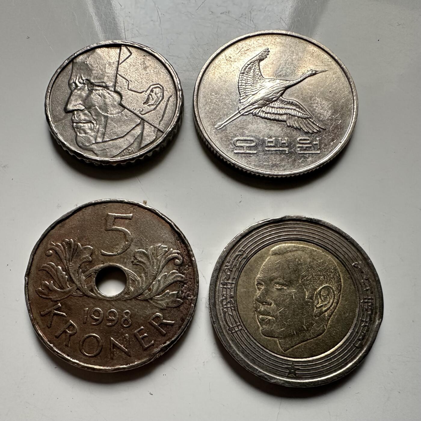 🌹外币初藏🌹🐯2026年第42场   每周二四六晚8️⃣点  散币一组4枚