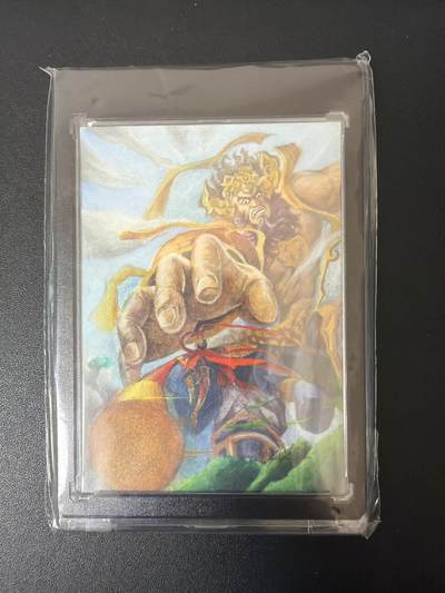 NO.30 好又多金牌大场，每周一站式配齐，方便凑单！（周6晚9点截拍，卖家送拍0抽成！） - 【1/1手绘卡】国学经典 宫老师 精品手绘卡 齐天大圣