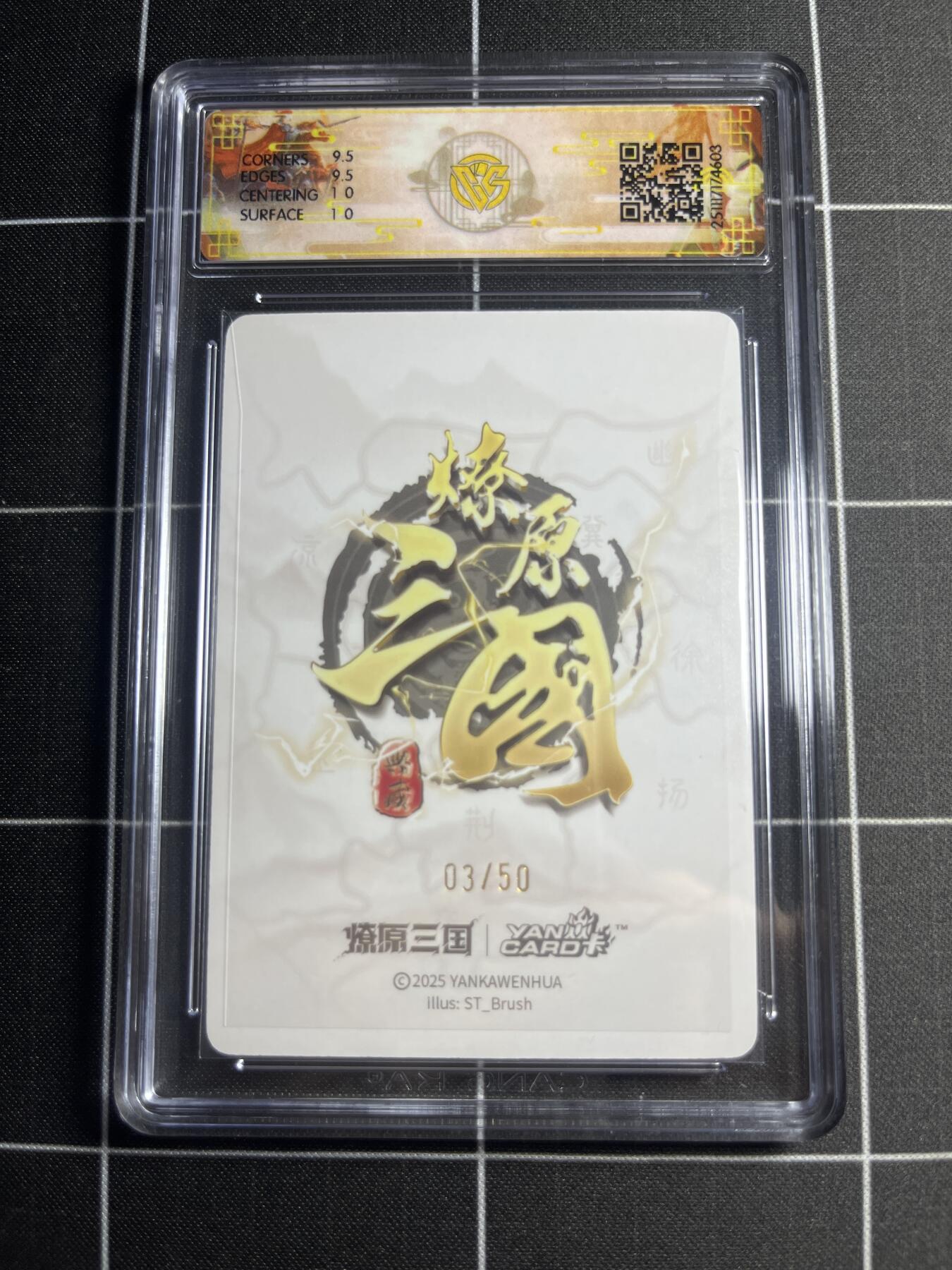 欢迎送拍、零成本上架，释放现金流，合理分配上拍卡品 【折光3/50】ST刷子 大乔（异画） 10g 焱卡文化＆燎原三国