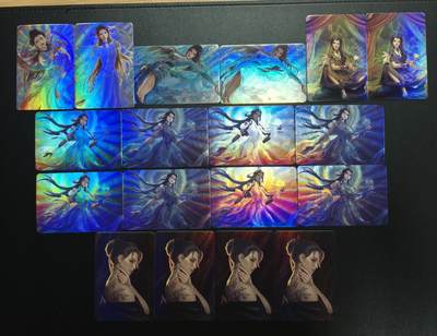 天玑星卡拍第187期《4.16周四截拍》持续收拍收评中 满赠卡需备注 - 古风美女 粗彩 十八张 自制卡