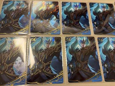 麦趣喜第六场   (4月17号周五晚上22点截拍，专注买家市场，福利拉满)  - 【13张】卡游王者荣耀十周年纪念卡 定影卡 铠 圆角厚卡 卡机原膜