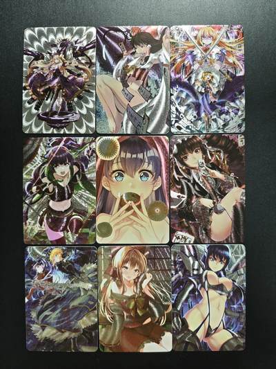 天玑星卡拍第187期《4.16周四截拍》持续收拍收评中 满赠卡需备注 - 动漫美女 粗闪 九张 自制卡