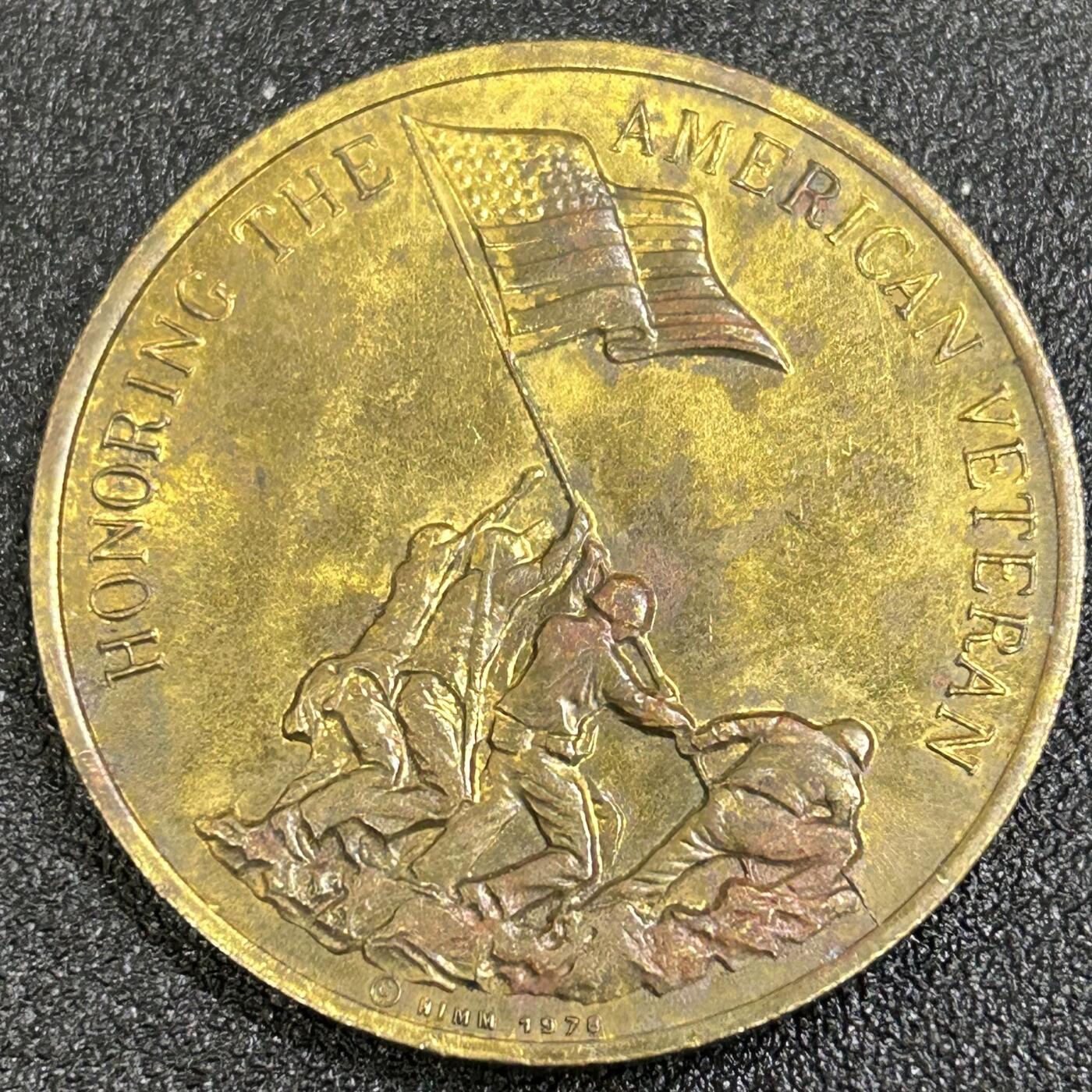 西秦中古拍卖第八十四期  美国硫磺岛战役奖章