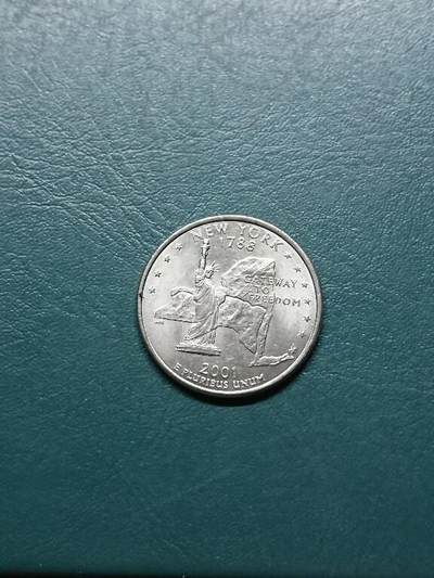 松南世界钱币——260414 美国25分纪念币镍币3