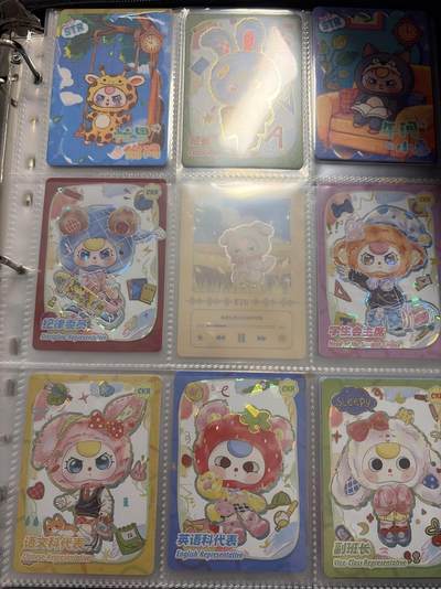 麦趣喜第六场   (4月17号周五晚上22点截拍，专注买家市场，福利拉满)  【整本】趣卡社娃三岁 带高卡 送卡册