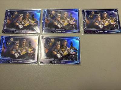 麦趣喜第六场   (4月17号周五晚上22点截拍，专注买家市场，福利拉满)  【20张】卡游王者荣耀十周年纪念卡 定影卡 圆角厚卡 卡机原膜