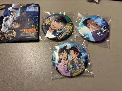 麦趣喜第六场   (4月17号周五晚上22点截拍，专注买家市场，福利拉满)  卡游 名侦探柯南 吧唧三枚