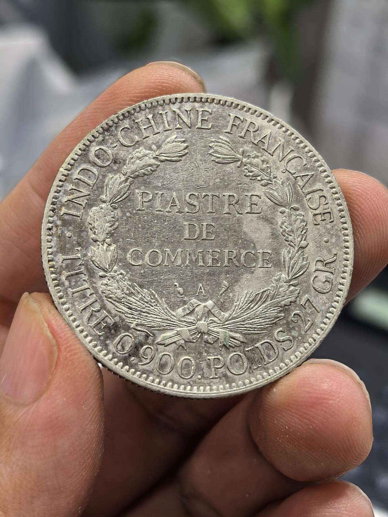 博洋堂世界钱币拍卖第168期（全场包邮） 法属印支1910年坐洋银币