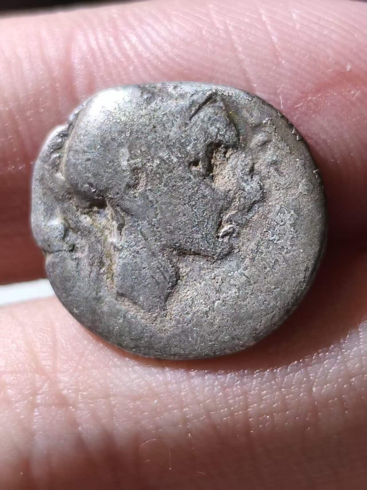 星盘世界钱币拍卖低佣金福利场(不直播)  名誉！ 罗马共和国大西庇阿第纳尔银币 112-111 BC发行于罗马