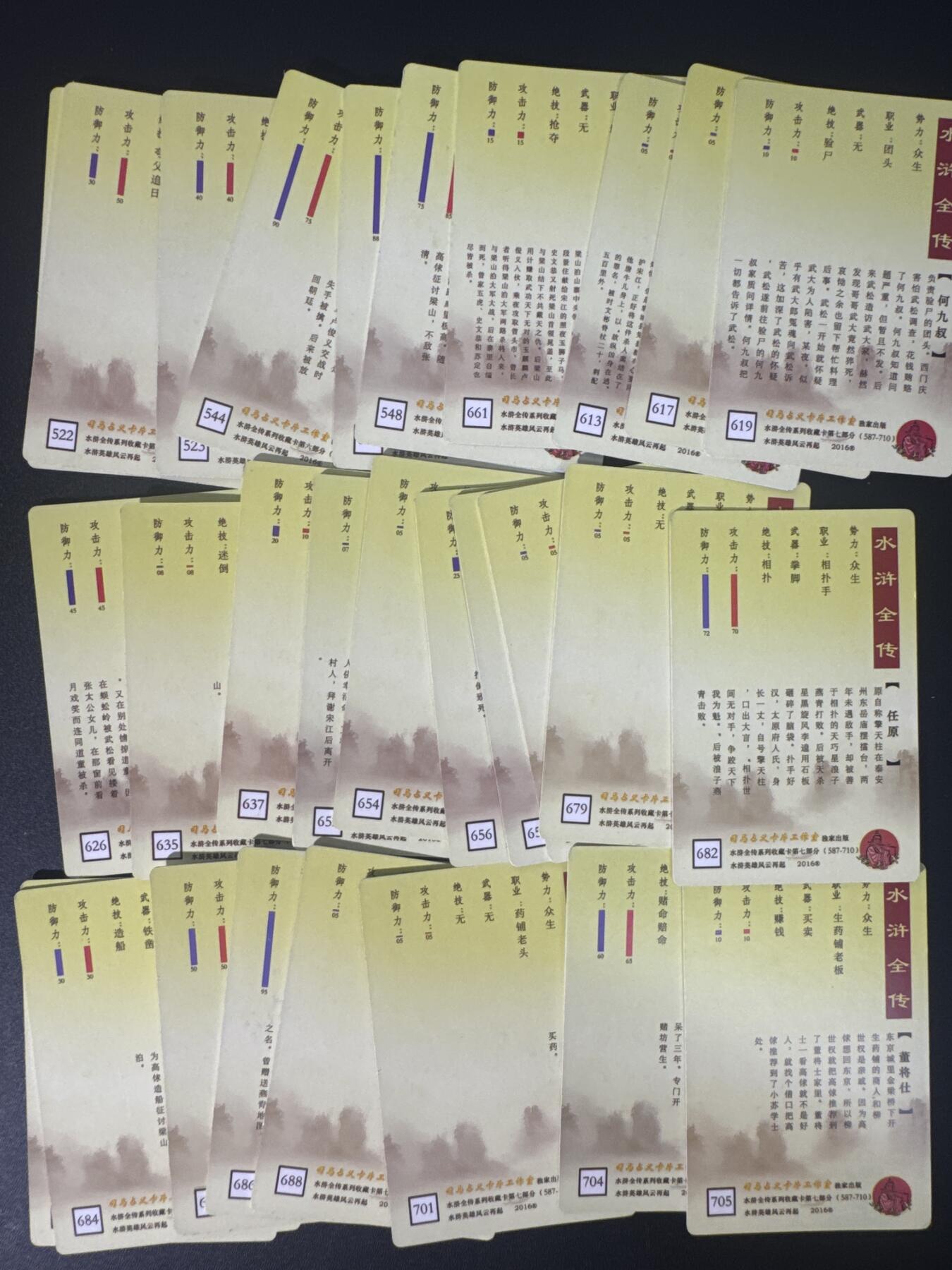 NO.30 好又多金牌大场，每周一站式配齐，方便凑单！（周6晚9点截拍，卖家送拍0抽成！） 【套卡】大圣卡通 水浒 粗闪张