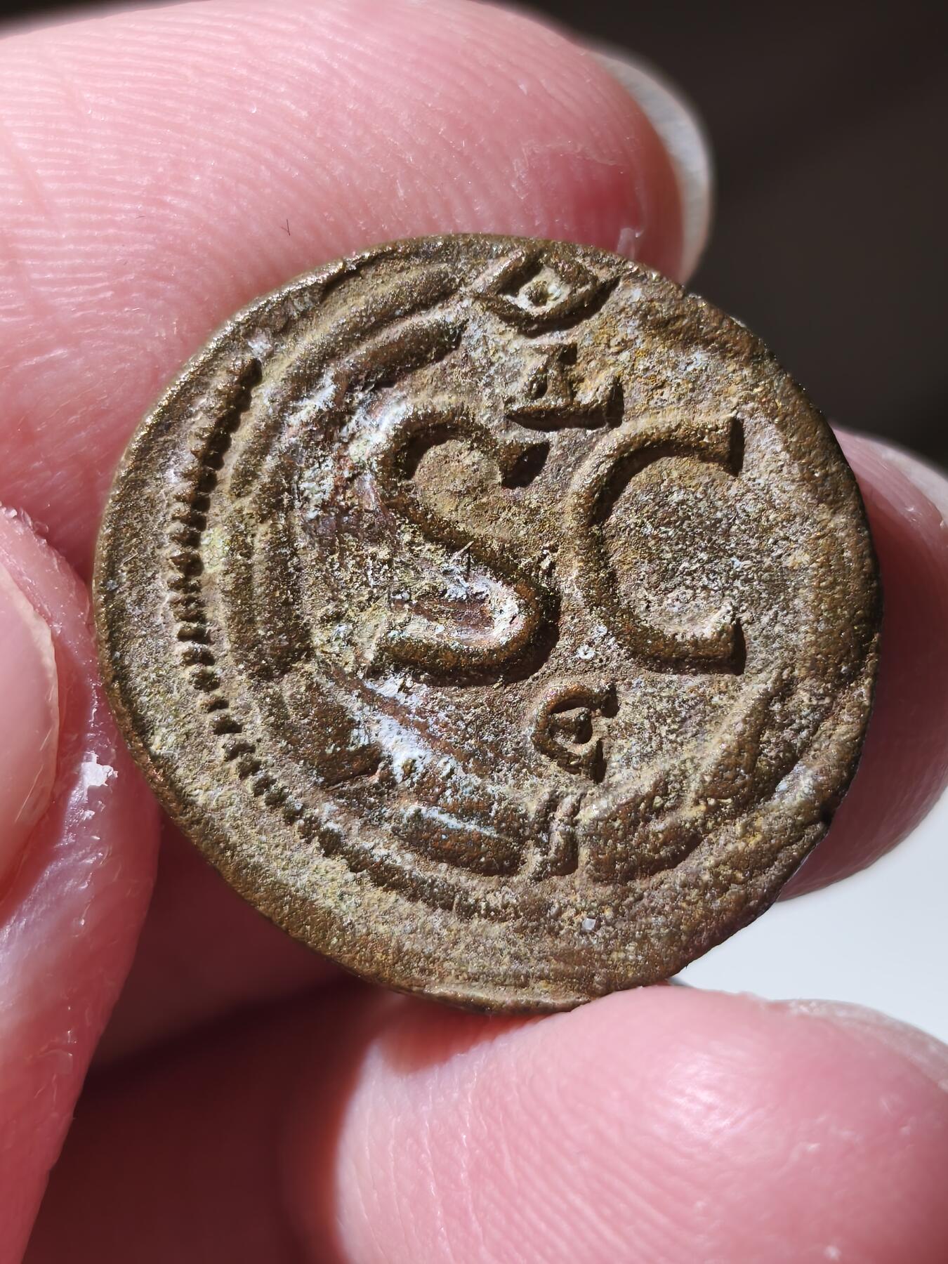 星盘世界钱币拍卖低佣金福利场(不直播) 美品！罗马帝国-赛维鲁王朝 埃拉伽巴路斯铜币 218-222年 叙利亚地区城市自发行 背面：SC“元老院授权”桂花环