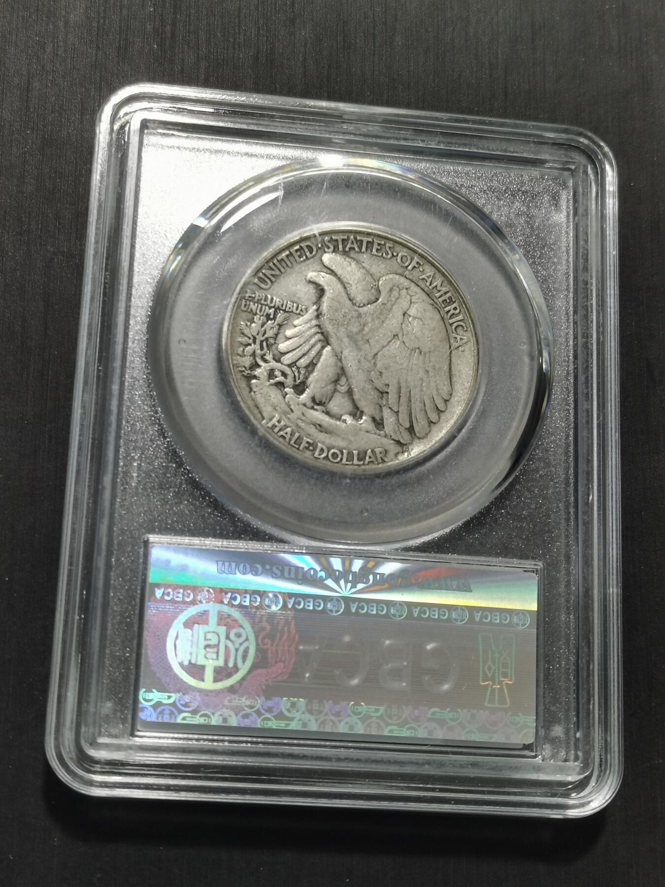 天下钱庄专场欢迎参拍 美国行走女神半圆银币