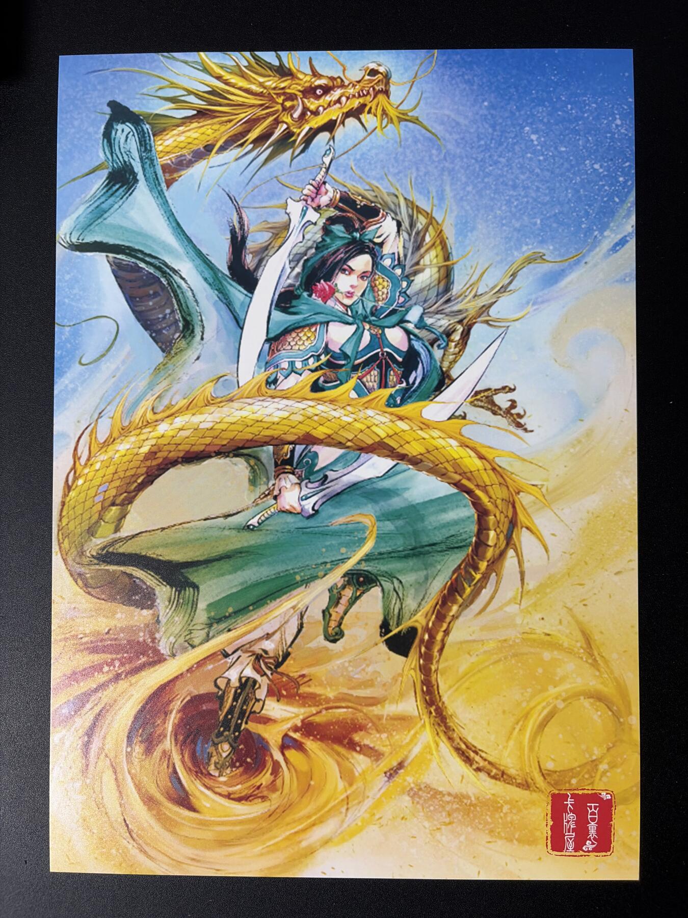 NO.30 好又多金牌大场，每周一站式配齐，方便凑单！（周6晚9点截拍，卖家送拍0抽成！） 百里卡牌 港漫水浒 夏伟义 神龙三娘 A4粗闪大卡