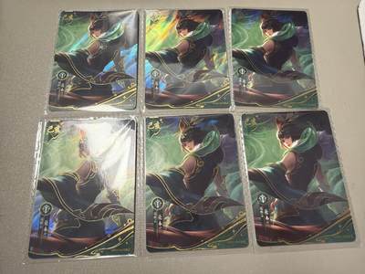 麦趣喜第六场   (4月17号周五晚上22点截拍，专注买家市场，福利拉满)  【16张】卡游王者荣耀十周年纪念卡 花木兰 角色卡 圆角厚卡 卡机原膜