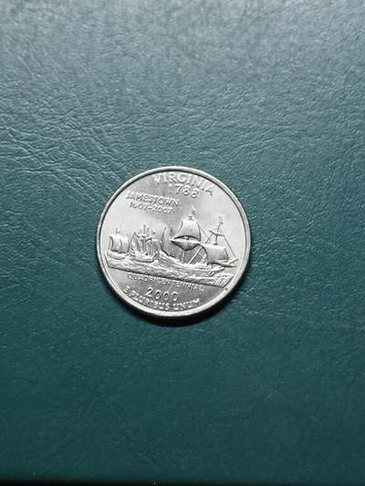 松南世界钱币——260414 美国25分纪念币镍币13