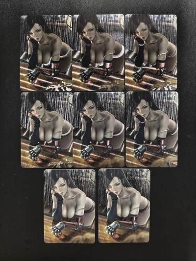 天玑星卡拍第187期《4.16周四截拍》持续收拍收评中 满赠卡需备注 - 宁缺卡牌 最终幻想7 蒂法·洛克哈特 粗闪 八张 微瑕