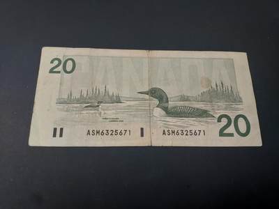 博彦收藏  4月25日 8点  钱币专场 加拿大女皇20元 流通品