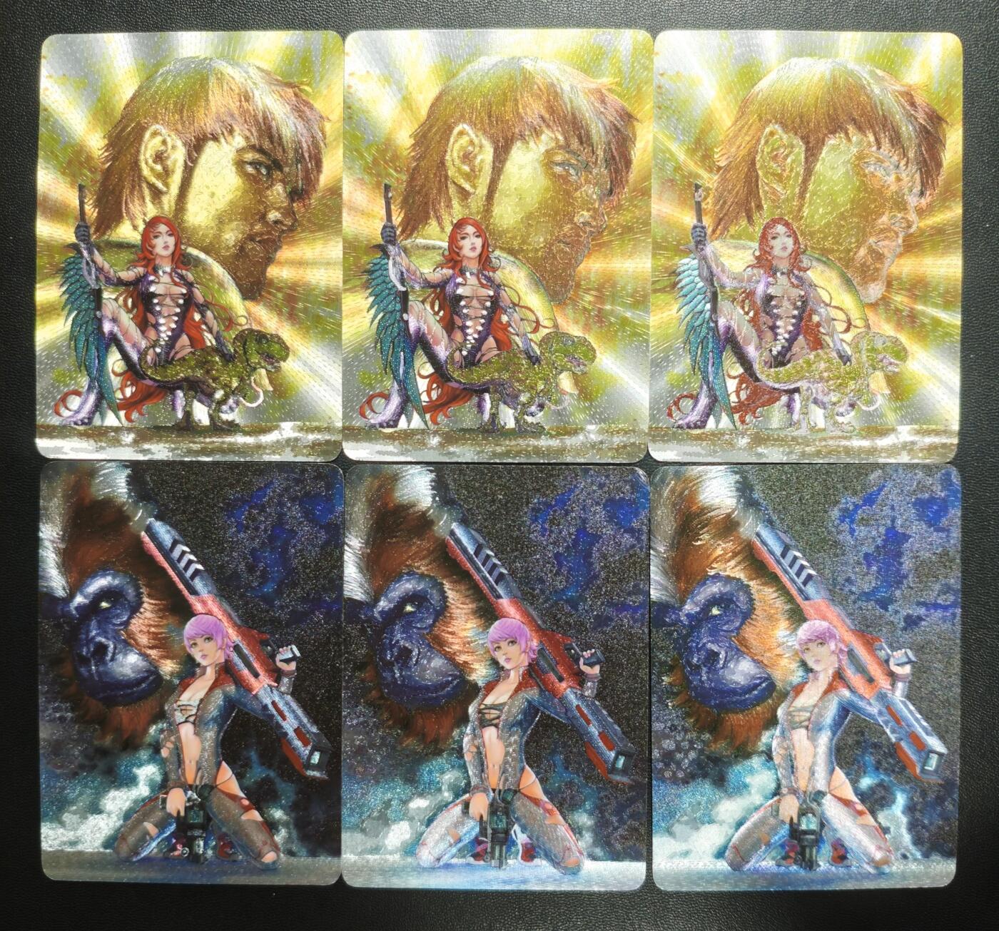 天玑星卡拍第188期《4.20周一截拍》持续收拍收评中 满赠卡需备注 百里卡牌 再生猿 粗闪 六张 瑕疵