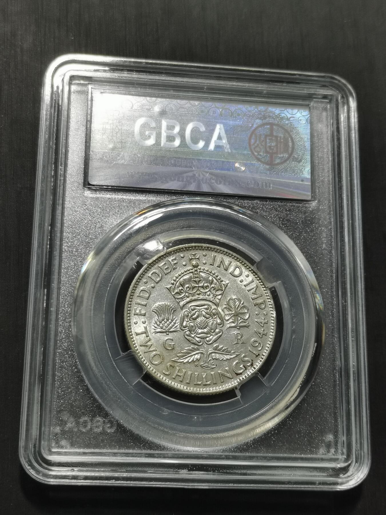 天下钱庄专场欢迎参拍 英国2先令银币