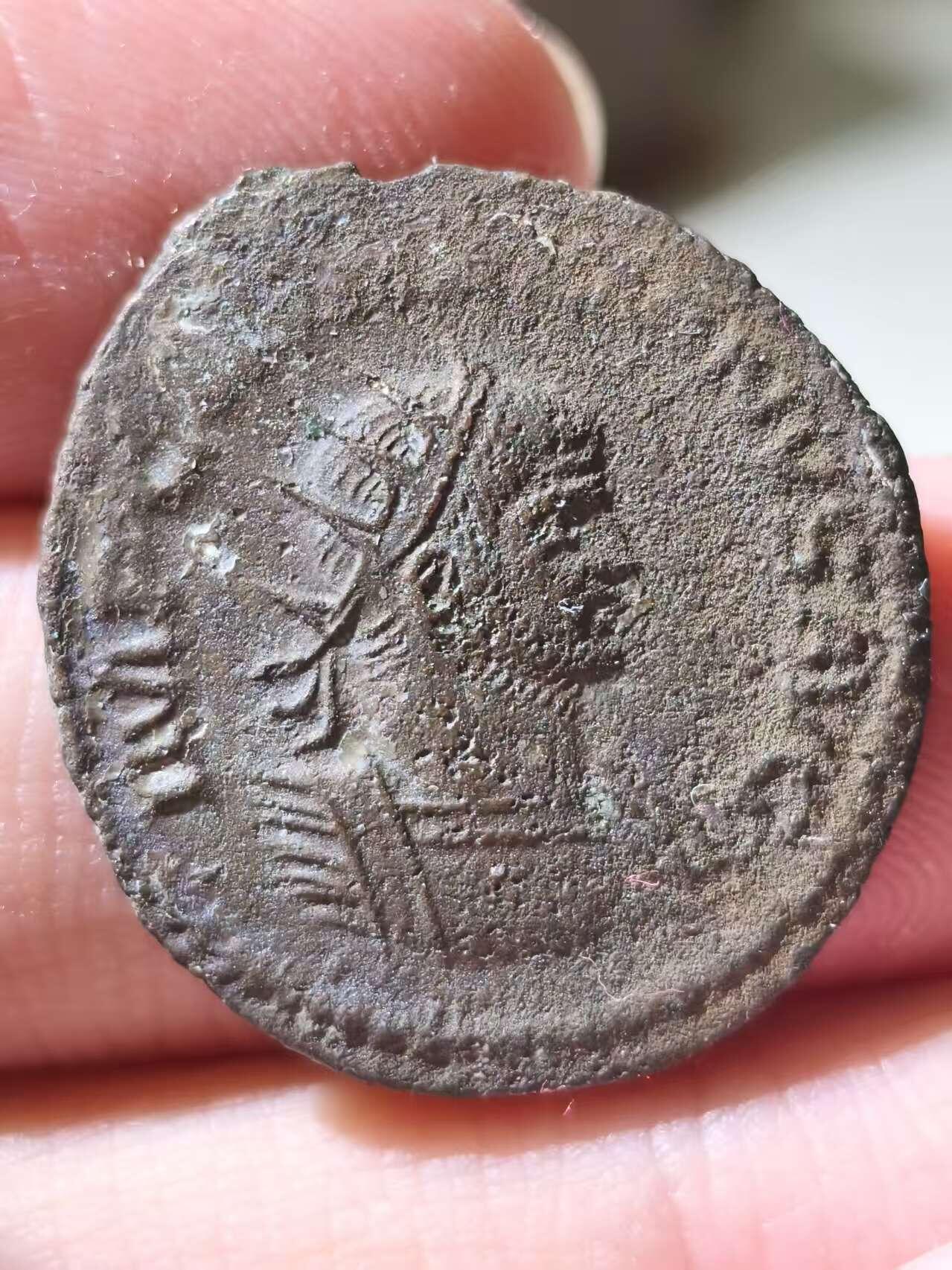 星盘世界钱币拍卖低佣金福利场(不直播) 古罗马世界光复者奥勒良洗银币，正面国王戎装，背面女神授予国王花环