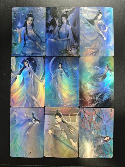 天玑星卡拍第187期《4.16周四截拍》持续收拍收评中 满赠卡需备注 - 诛仙 陆雪琪 彩闪 九张 自制卡