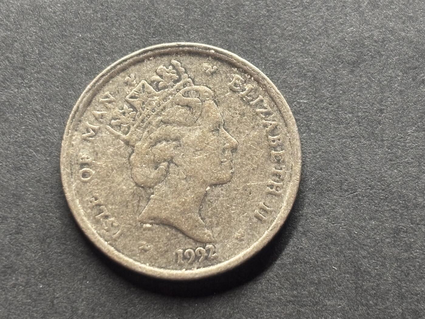 邮泉阁外国硬币限时拍卖第四十六场 （硬币在国外，请付邮费6元） 马恩岛