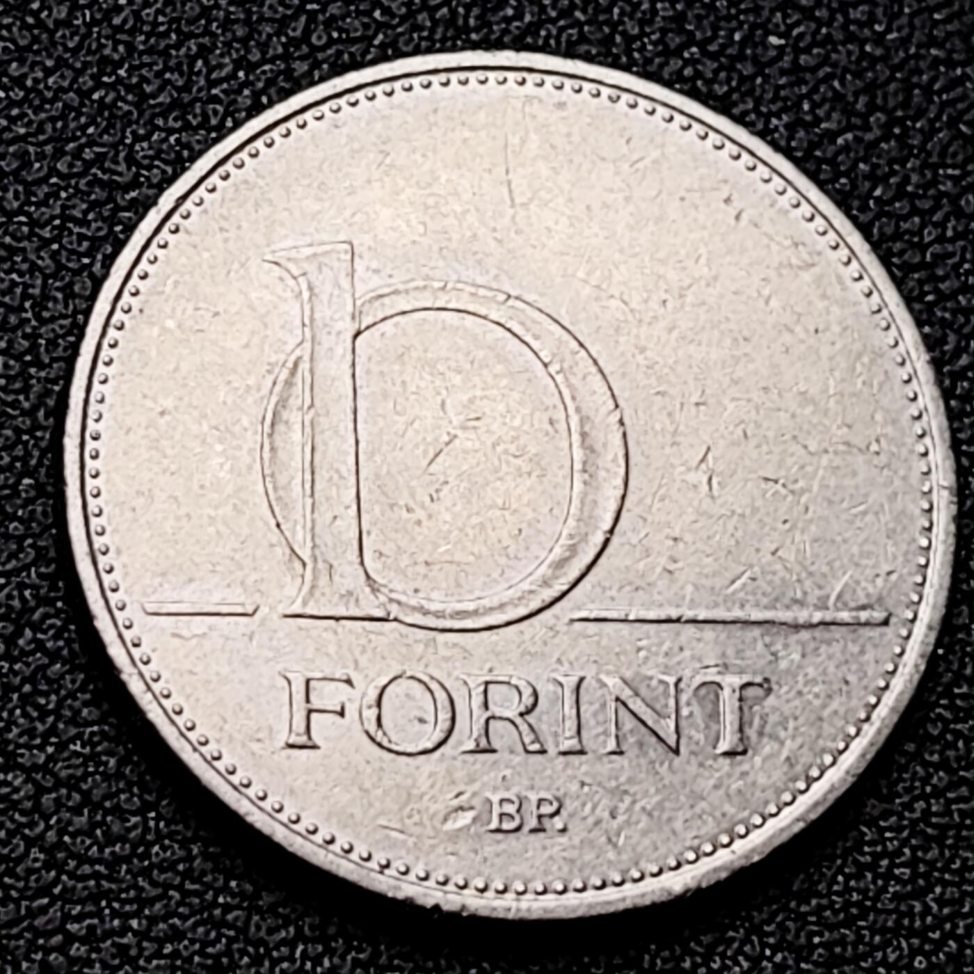 泉币菌-第226场-拍品多 请提前出价 匈牙利10福林25mm 欧洲币