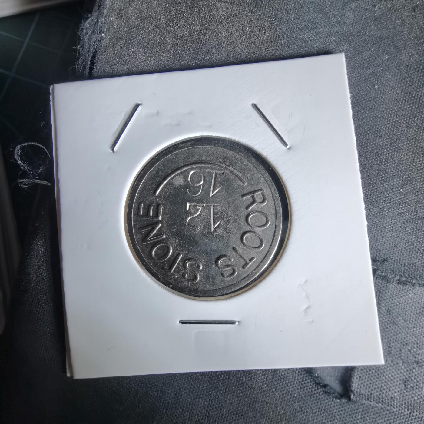 沼泽如烟--第1058场 Roots Stone 12/16 数学教学/益智金属代币