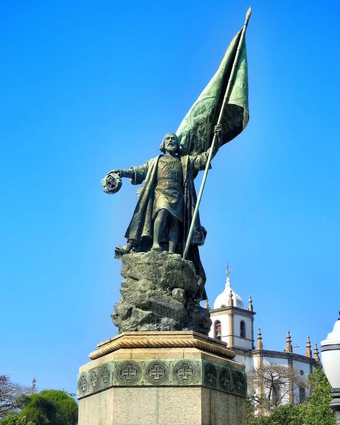 【俄甄集藏】满园春色-2026年(051)04-22星期三 晚 19:30 全场包邮 巴西1900年航海家佩德罗·卡布拉尔头像纪念发现巴西400周年大铜章，NGC MS64，巧克力包浆，顶级品相，里约热内卢历史与地理学会发行，德国纽伦堡劳尔厂铸造，直径：50mm，重：48克，稀有品种