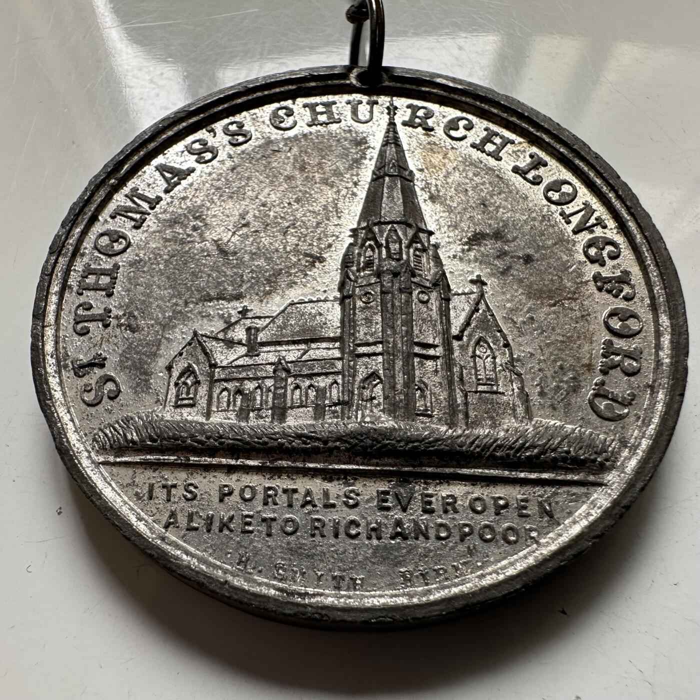 🌹外币初藏🌹🐯2026年第43场   每周二四六晚8️⃣点  世界硬币 英国 1878年 朗福德圣托马斯教堂清债义卖纪念章 45毫米