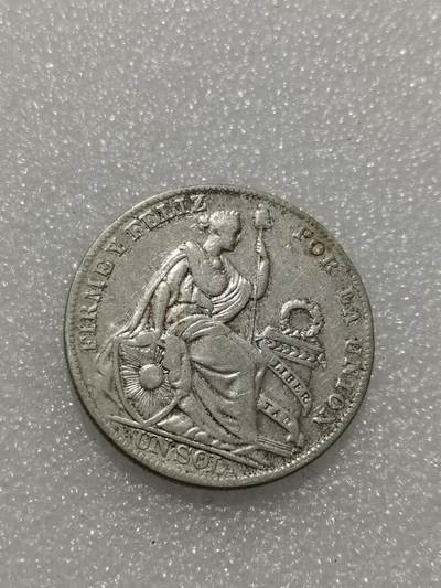 天下钱庄专场欢迎参拍 - 秘鲁1索尔银币